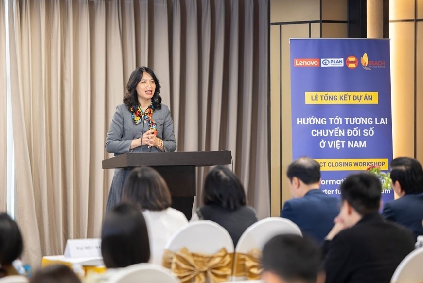 Le Quynh Lan, Country Director of Plan International Viet Nam. (Photo: Plan International)