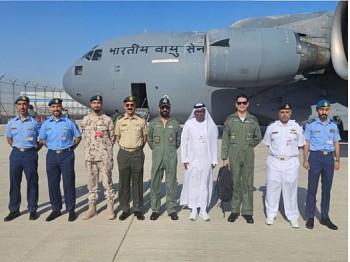 UAE: IAF contingent comprising Suryakiran Aerobatic Team, Tejas fighters arrives for Dubai Air Show