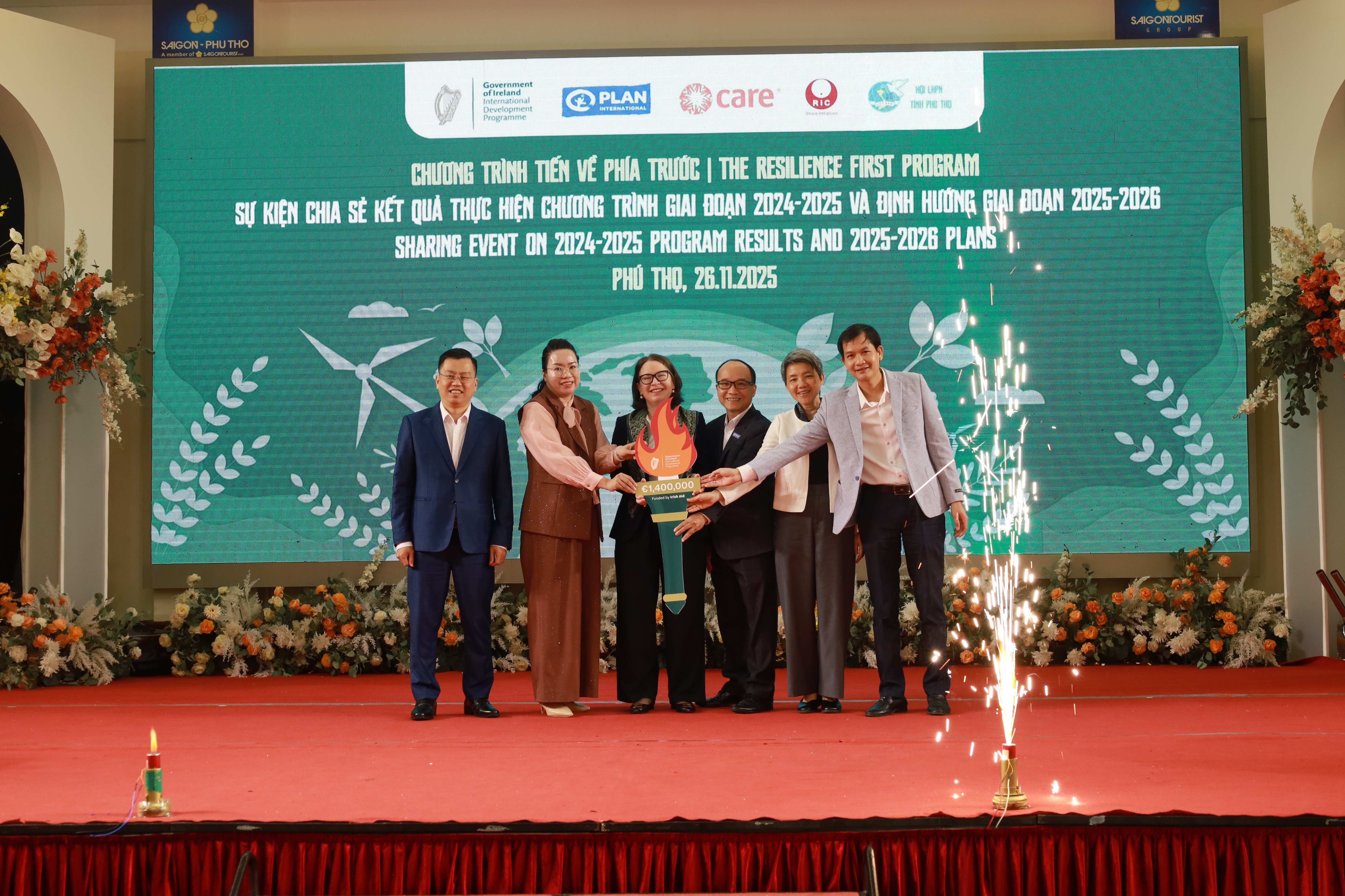 Irish Aid tiếp tục tài trợ 1,4 triệu Euro để nâng cao khả năng phục hồi khí hậu tại Tuyên Quang, Phú Thọ, Quảng Trị Irish Aid tiếp tục tài trợ 1,4 triệu Euro để nâng cao khả năng phục hồi khí hậu tại Tuyên Quang, Phú Thọ, Quảng Trị