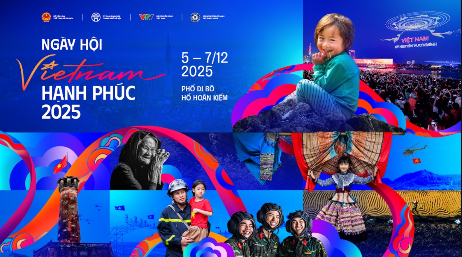 Ngày hội Việt Nam hạnh phúc (Vietnam Happy Fest 2025), diễn ra từ ngày 05-07/12 tại Phố đi bộ Hồ Gươm (Hà Nội) Ngày hội Việt Nam hạnh phúc (Vietnam Happy Fest 2025), diễn ra từ ngày 05-07/12 tại Phố đi bộ Hồ Gươm (Hà Nội)