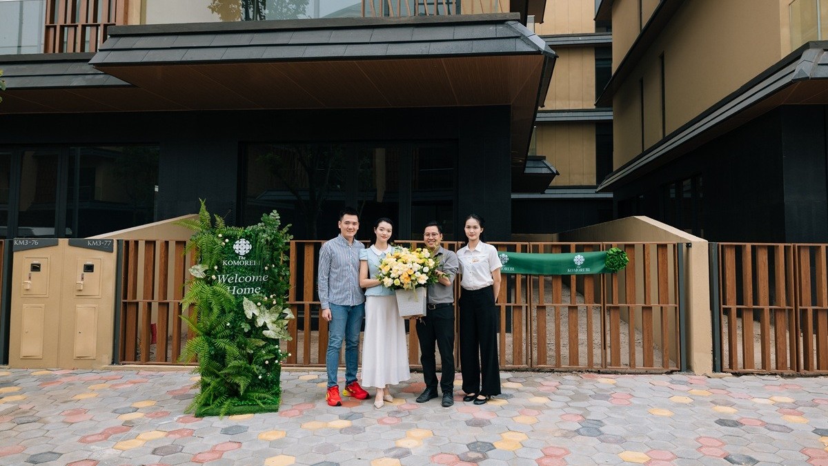 Bộ đôi công viên chuẩn Nhật - Bảo vật của “làng trường thọ” The Komorebi trên đảo Vũ Yên