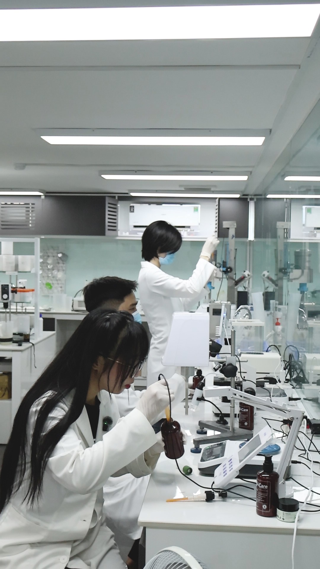 Phòng nghiên cứu sản phẩm của iCare Pharma Phòng nghiên cứu sản phẩm của iCare Pharma