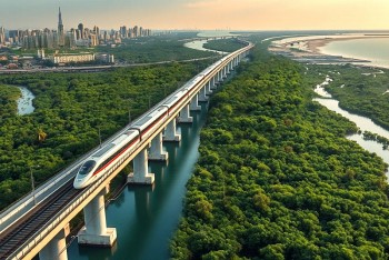 Chuyên gia: Đường sắt tốc độ cao khởi công ngày 19/12 sẽ tạo cú hích mạnh mẽ cho giá trị bất động sản Cần Giờ