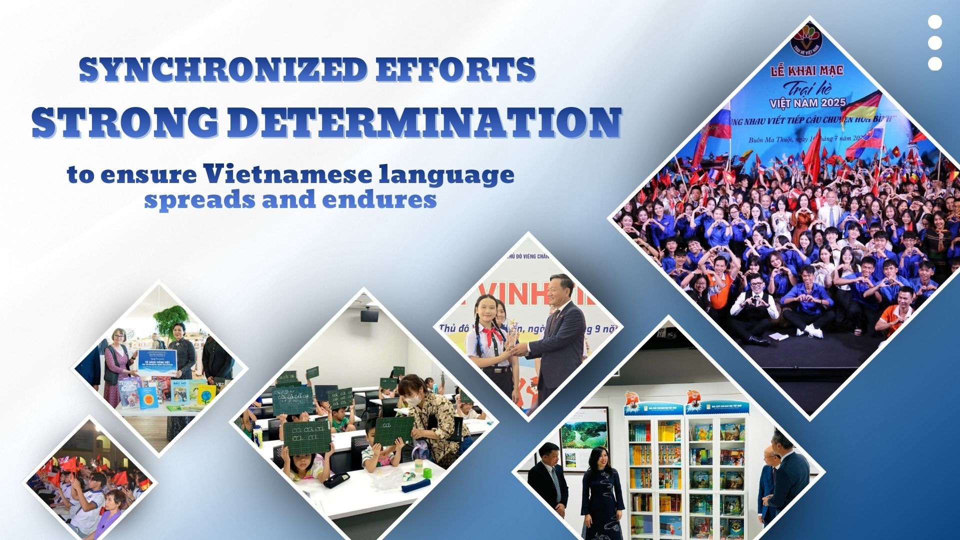 Synchronized Efforts and Strong Determination to Ensure the Vietnamese Language Spreads and Endures