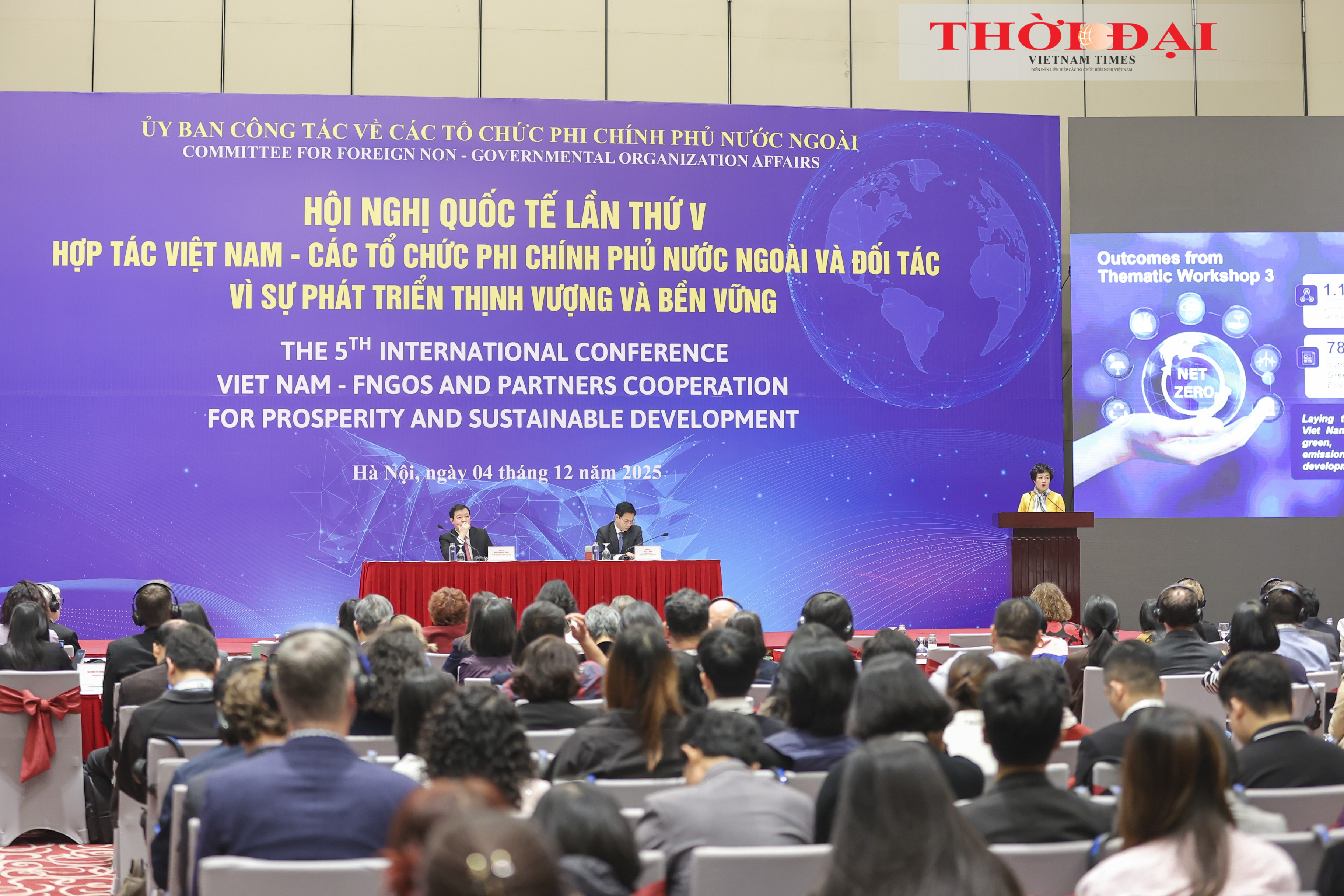 Bế mạc Hội nghị Quốc tế lần thứ V: Bốn định hướng cho nguồn viện trợ phi chính phủ nước ngoài tại Việt Nam Bế mạc Hội nghị Quốc tế lần thứ V: Bốn định hướng cho nguồn viện trợ phi chính phủ nước ngoài tại Việt Nam