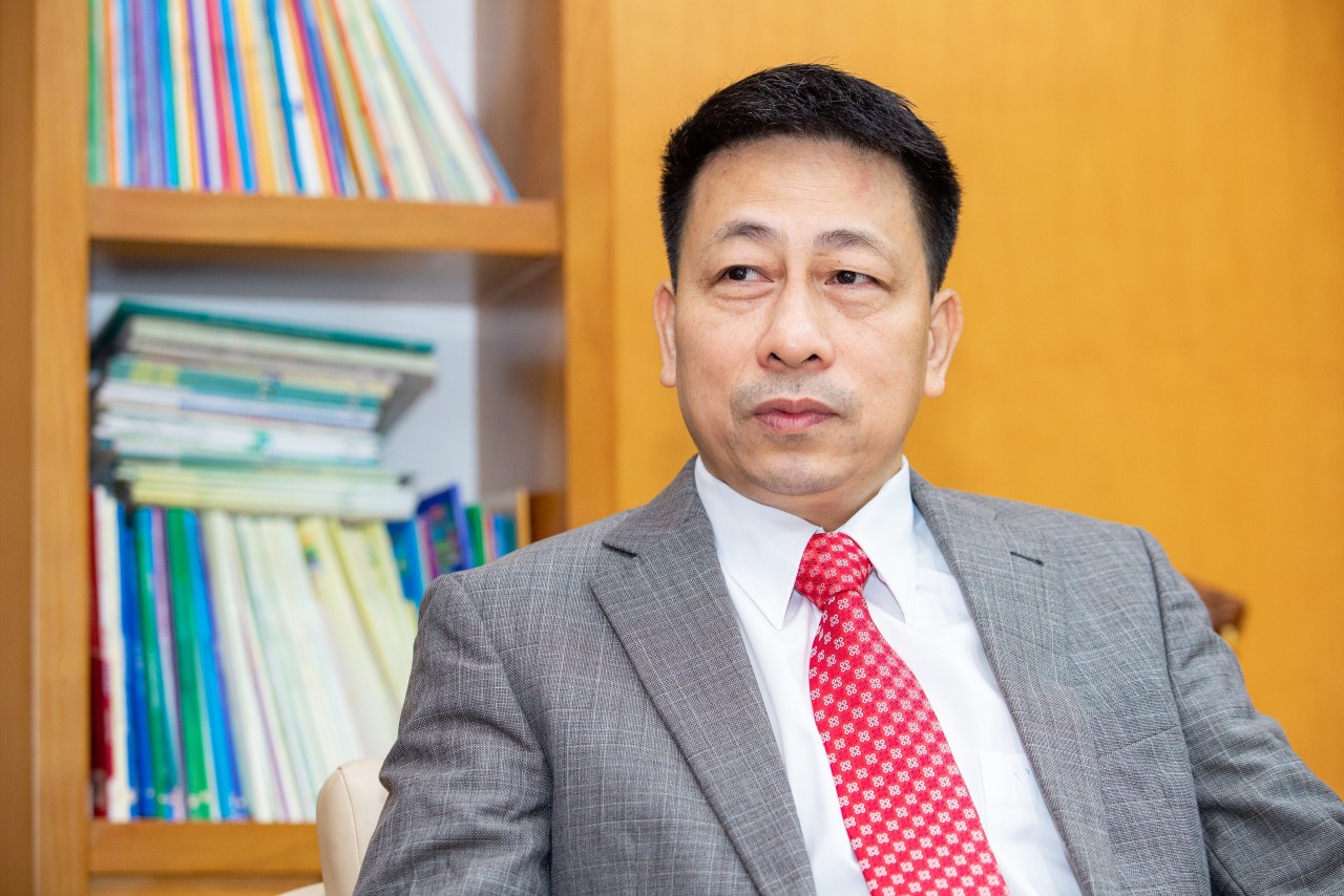 Dr. Phạm Vĩnh Thái – Editor-in-Chief, Vietnam Education Publishing House. (Photo: Hữu Thắng) Dr. Phạm Vĩnh Thái – Editor-in-Chief, Vietnam Education Publishing House. (Photo: Hữu Thắng)