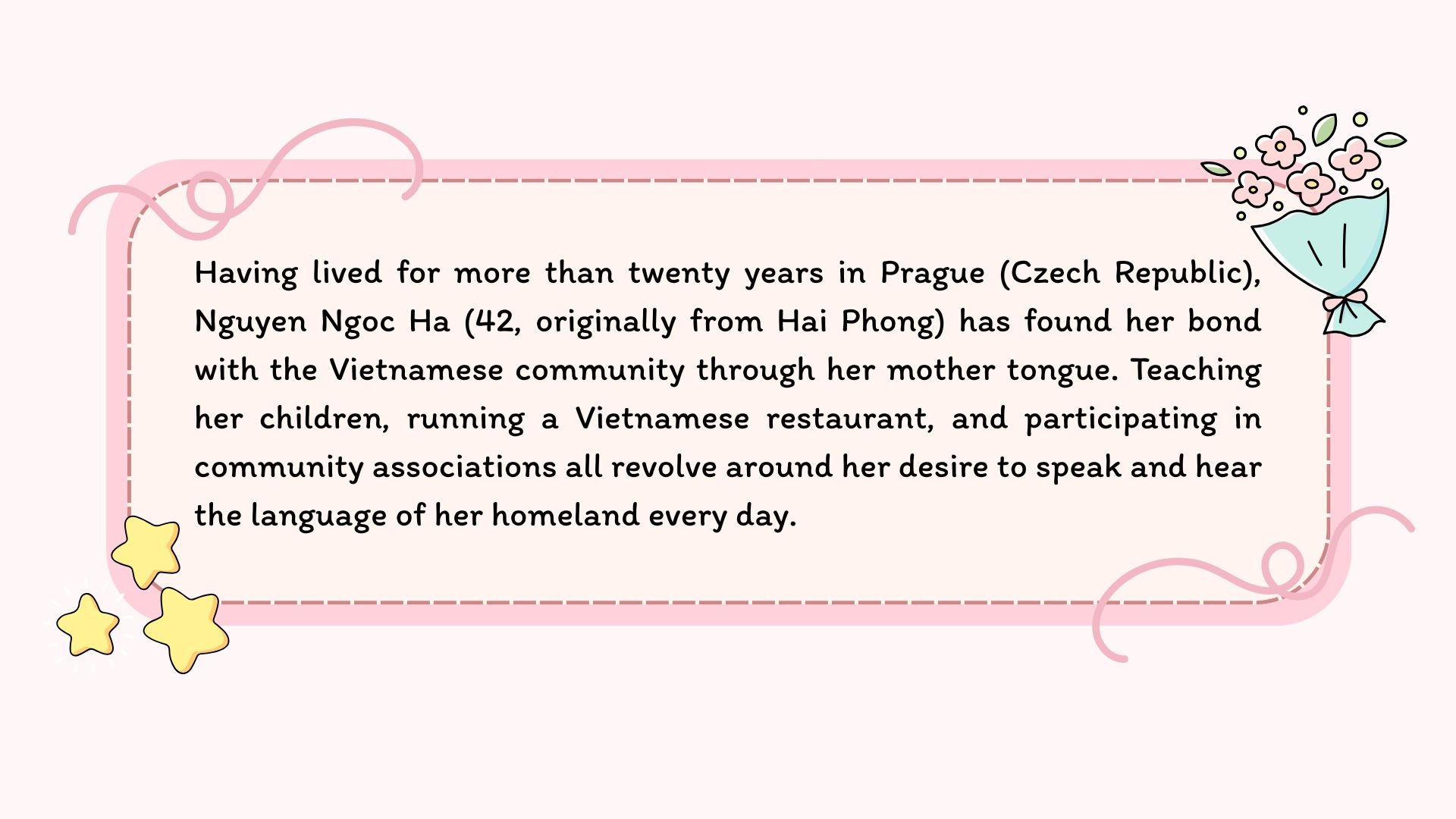 Preserving Mother Tongue for Most Complete Conversations With Children Preserving Mother Tongue for Most Complete Conversations With Children