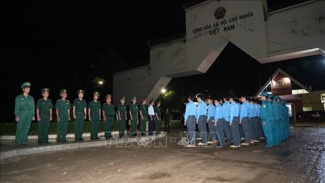 Tây Ninh đón 180 hài cốt liệt sĩ hy sinh tại Campuchia về nước