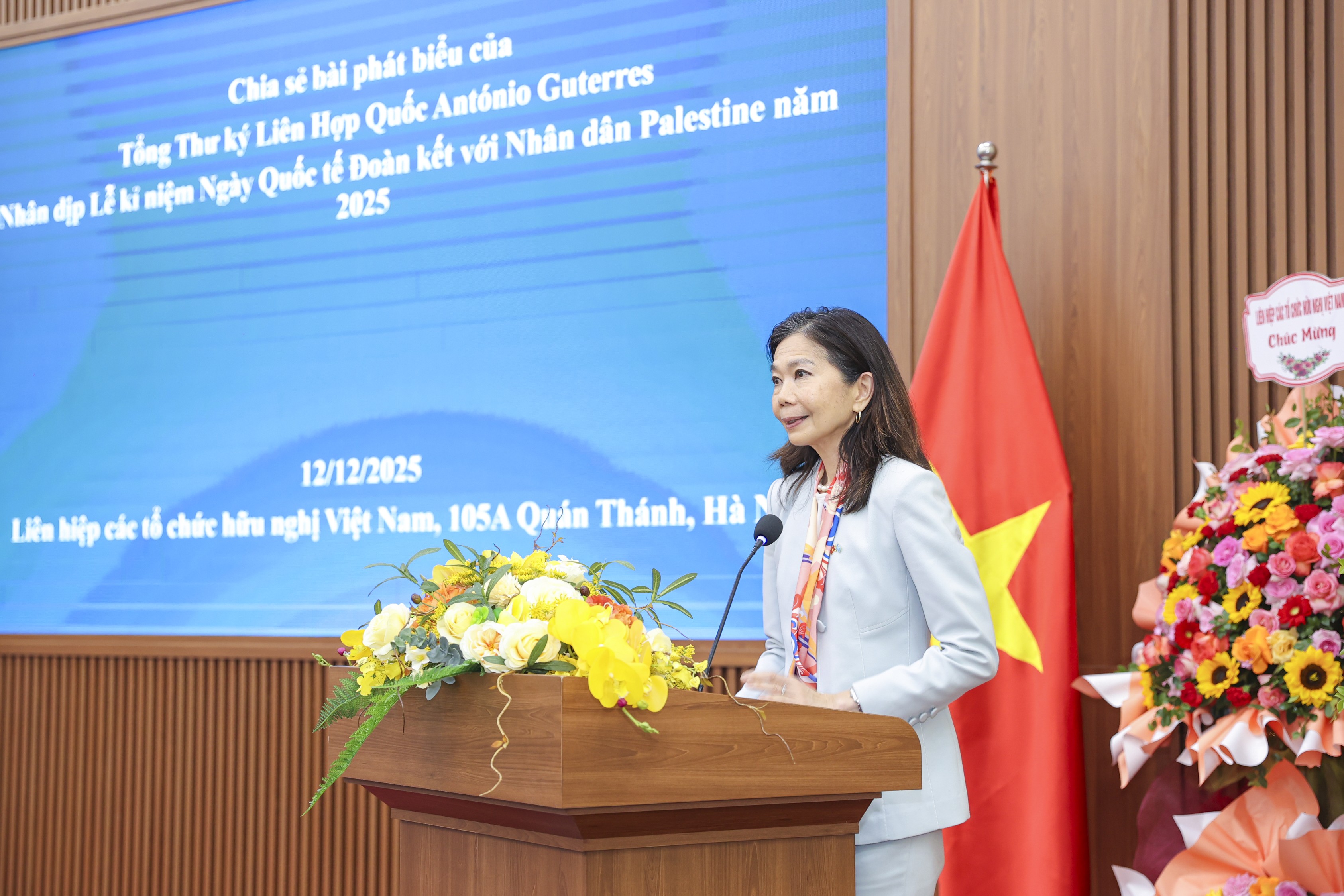 Việt Nam khẳng định lập trường nhất quán ủng hộ nhân dân Palestine vì hòa bình và tự do Việt Nam khẳng định lập trường nhất quán ủng hộ nhân dân Palestine vì hòa bình và tự do
