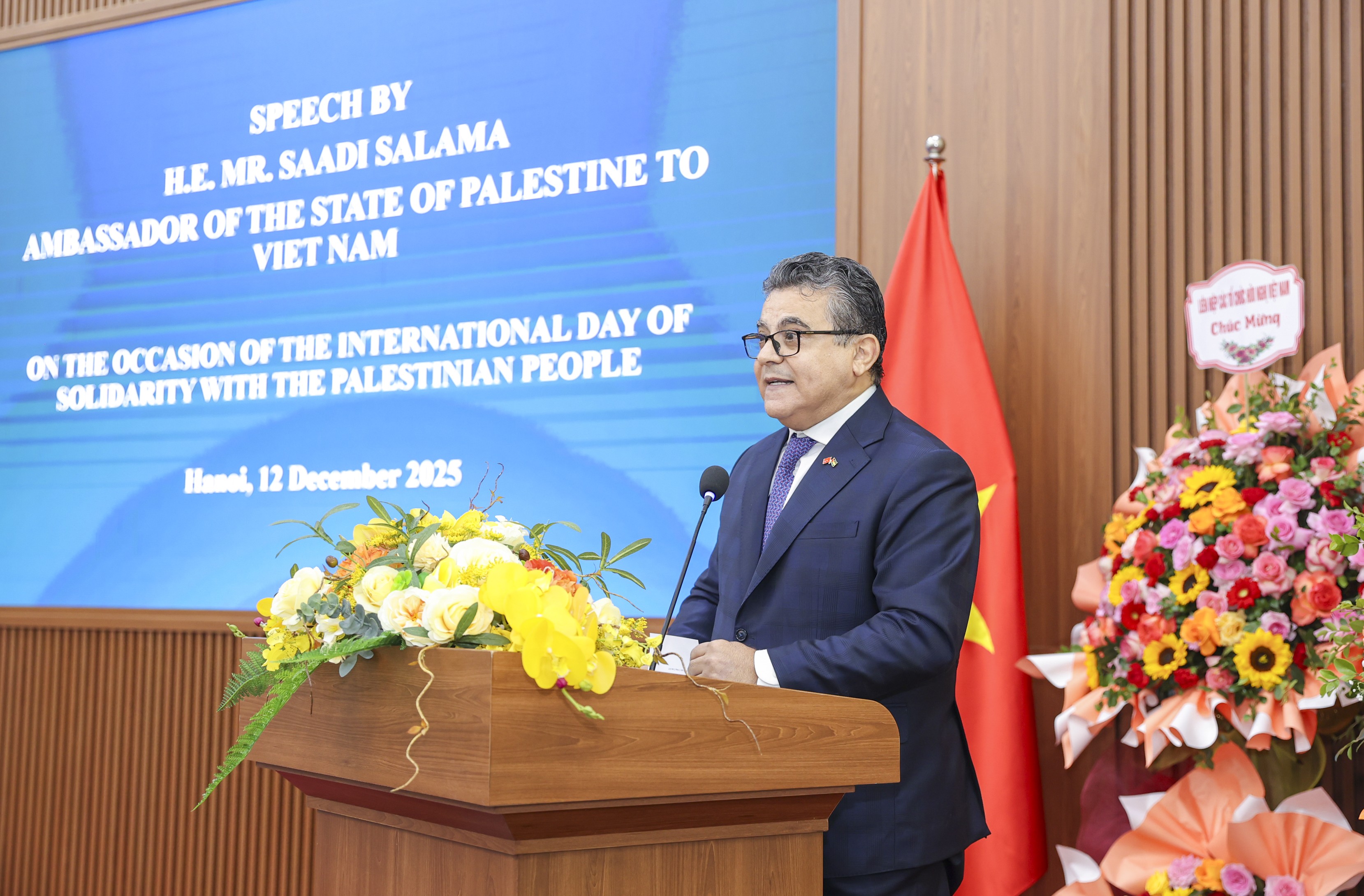 Việt Nam khẳng định lập trường nhất quán ủng hộ nhân dân Palestine vì hòa bình và tự do Việt Nam khẳng định lập trường nhất quán ủng hộ nhân dân Palestine vì hòa bình và tự do