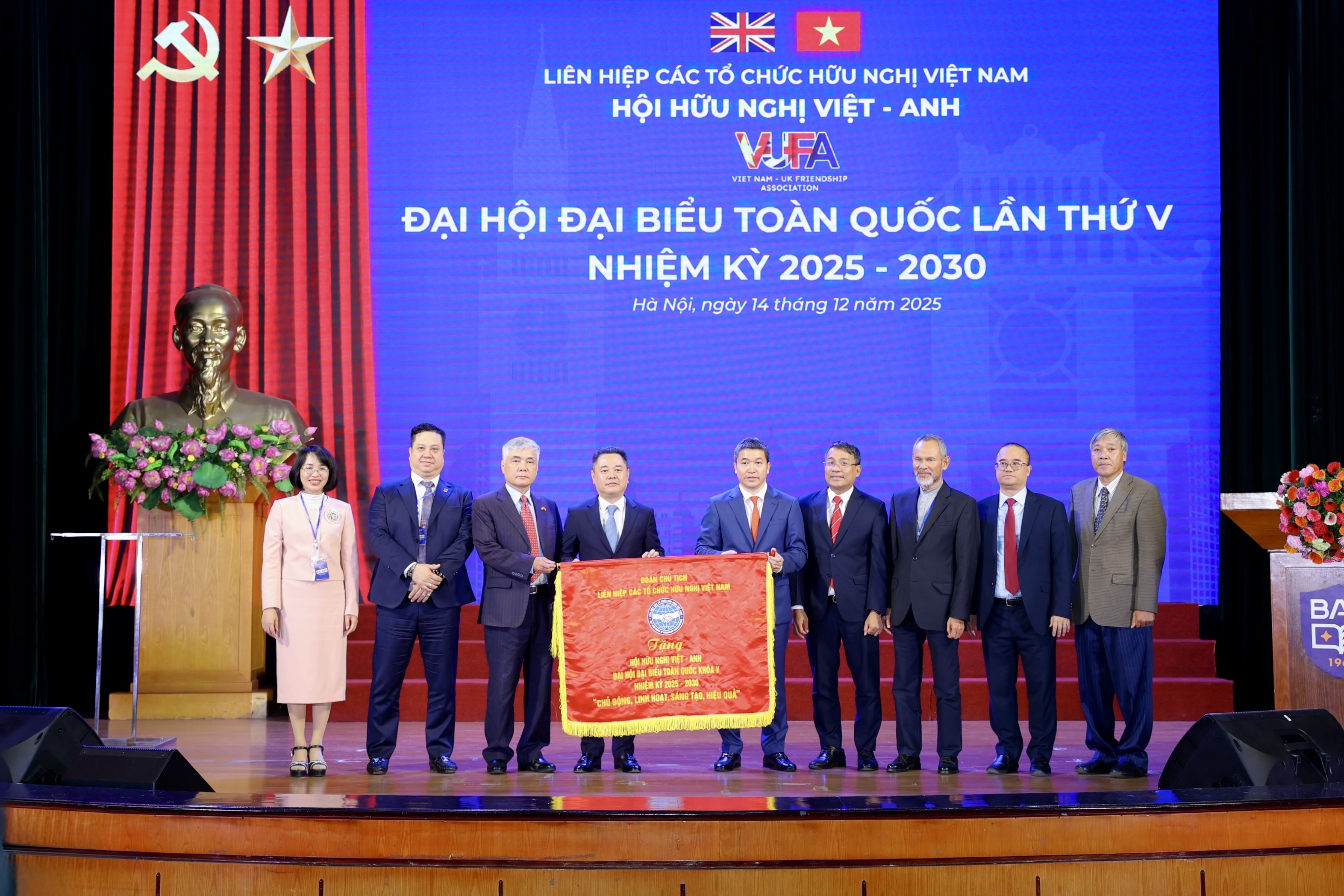 Ông Nguyễn Ngọc Cảnh được bầu làm Chủ tịch Hội Hữu nghị Việt – Anh khóa V nhiệm kỳ 2025-2030