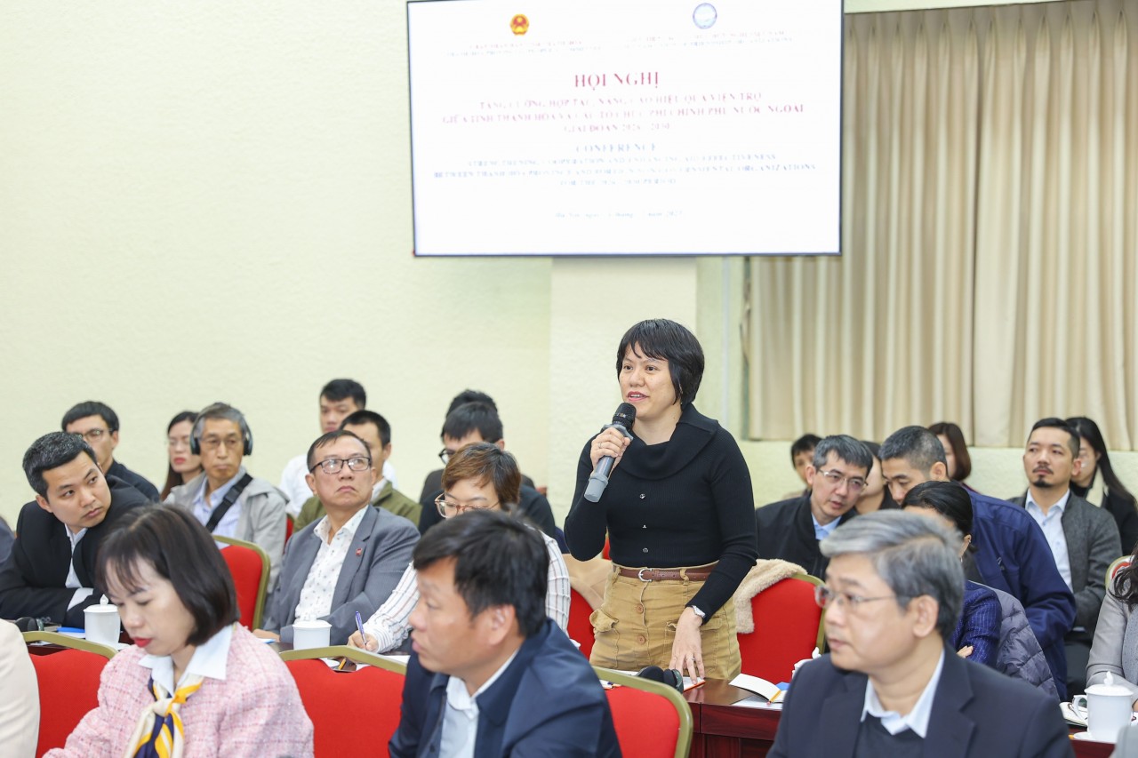 Delegates discuss at the Conference. (Photo: Đinh Hòa) Delegates discuss at the Conference. (Photo: Đinh Hòa)