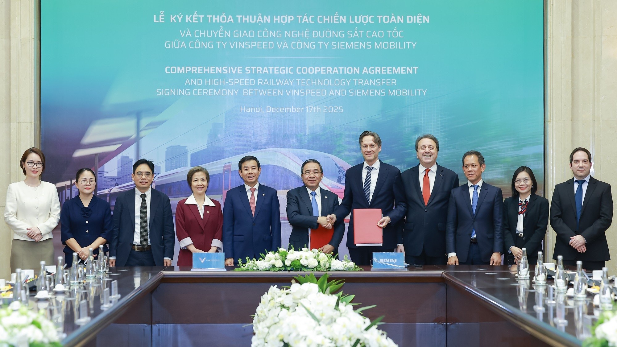 Siemens Mobility - “Gã khổng lồ” vừa ký thỏa thuận hợp tác chiến lược với VinSpeed “khủng” cỡ nào?
