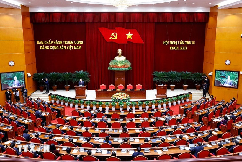 Thông báo Hội nghị lần thứ 15 Ban Chấp hành Trung ương Đảng khóa XIII Thông báo Hội nghị lần thứ 15 Ban Chấp hành Trung ương Đảng khóa XIII