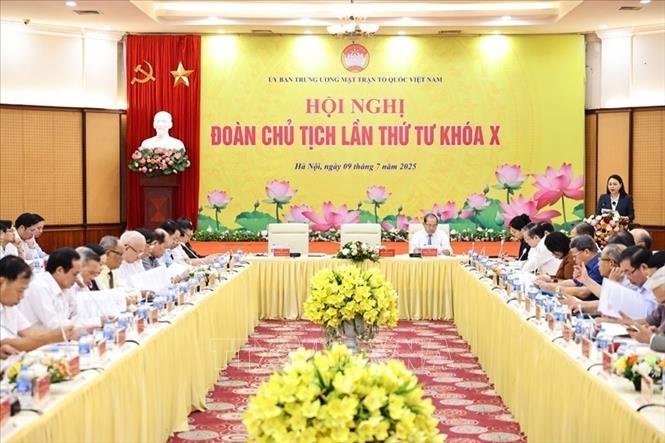 10 hoạt động và sự kiện nổi bật của công tác Mặt trận năm 2025 Chú thích ảnh