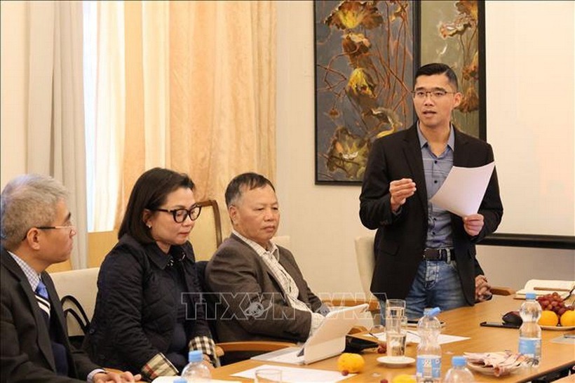 Dr. Nguyen Thai Chinh, Secretary of the Berlin–Potsdam Vietnamese Student Party Cell. (Photo: VNA)