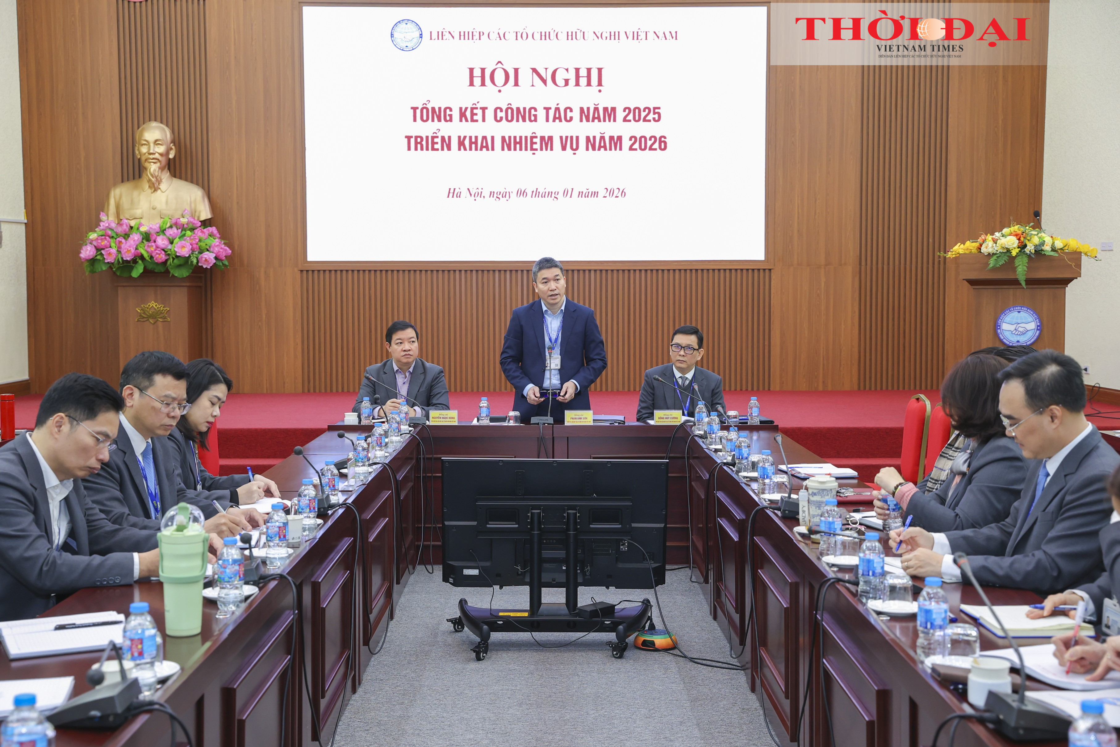 5 trọng tâm công tác của Liên hiệp các tổ chức hữu nghị Việt Nam năm 2026 5 trọng tâm công tác của Liên hiệp các tổ chức hữu nghị Việt Nam năm 2026