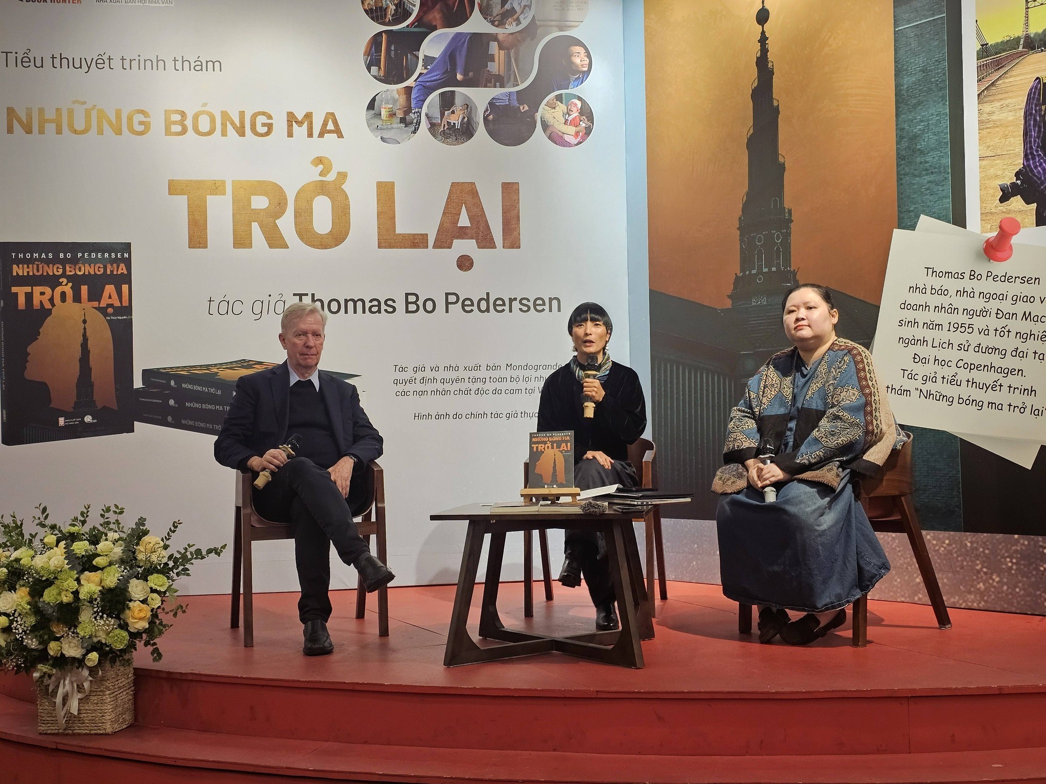 Nhà báo Đan Mạch Thomas Bo Pedersen ra mắt sách “Những bóng ma trở lại” Nhà báo Đan Mạch Thomas Bo Pedersen ra mắt sách “Những bóng ma trở lại”