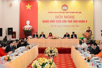Hội nghị Đoàn Chủ tịch Trung ương MTTQ Việt Nam: 7 nhiệm vụ trọng tâm năm 2026