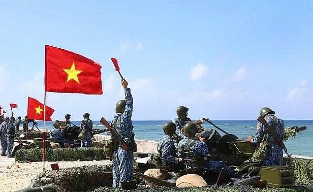 Truong Sa Soldiers and People Stand Resolute, Looking Ahead to the 14th National Party Congress Truong Sa Soldiers and People Stand Resolute, Looking Ahead to the 14th National Party Congress