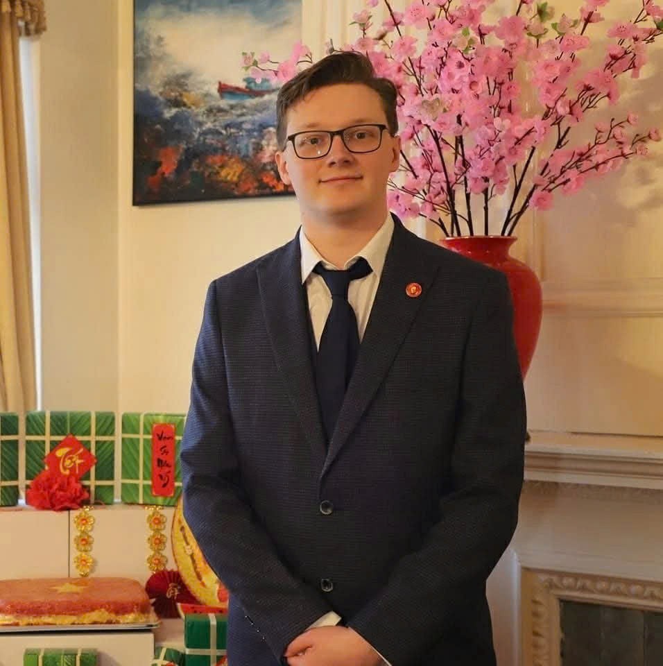 Kyril Whittaker, Đảng viên Đảng Cộng sản Anh. (Ảnh: TGCC) Kyril Whittaker, Đảng viên Đảng Cộng sản Anh. (Ảnh: TGCC)