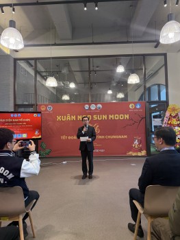 Người Việt tại Chungnam (Hàn Quốc) đón Tết cổ truyền, chào mừng Đại hội XIV của Đảng