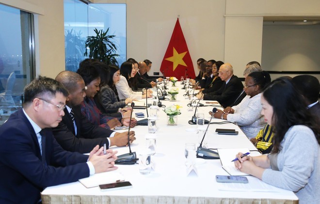 An overview of the meeting in Ha Noi on January 19 (Photo: VNA) An overview of the meeting in Ha Noi on January 19 (Photo: VNA)
