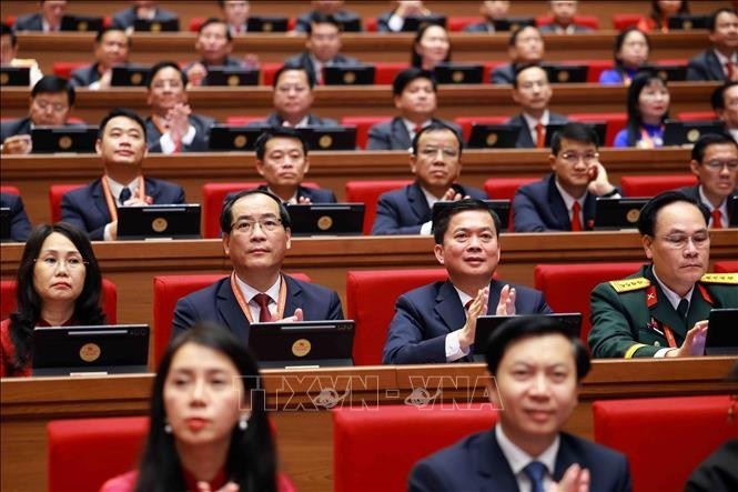 Delegates at the opening ceremony of the 14th National Congress of the Communist Party of Vietnam (CPV) in Hanoi on January 20 (Photo: VNA) Delegates at the opening ceremony of the 14th National Congress of the Communist Party of Vietnam (CPV) in Hanoi on January 20 (Photo: VNA)