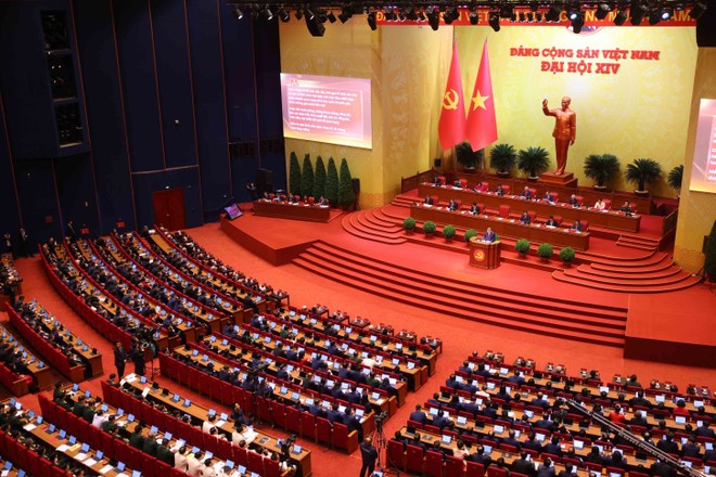 An overview of the opening session of the 14th National Party Congress (Photo: VNA) An overview of the opening session of the 14th National Party Congress (Photo: VNA)