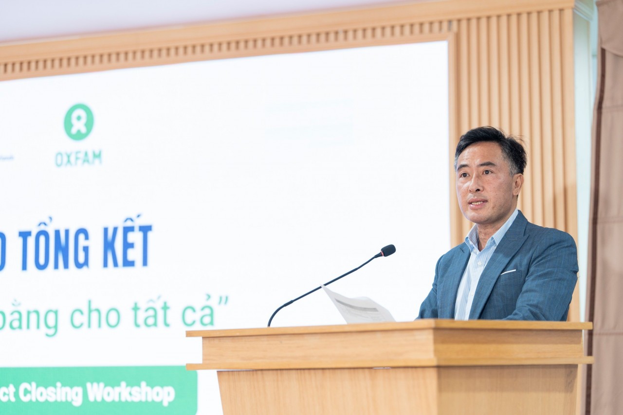 Mr. Pham Quang Tu, Deputy Country Director of Oxfam in Vietnam. (Photo: NVCC) Mr. Pham Quang Tu, Deputy Country Director of Oxfam in Vietnam. (Photo: NVCC)