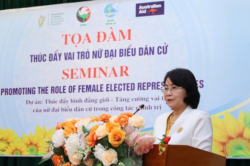 Phụ nữ Đắk Lắk và APHEDA thúc đẩy vai trò nữ đại biểu dân cử Phụ nữ Đắk Lắk và APHEDA thúc đẩy vai trò nữ đại biểu dân cử