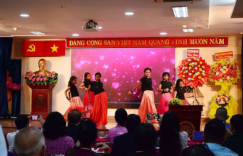 An art performance at the ceremony (Photo: VNA) An art performance at the ceremony (Photo: VNA)