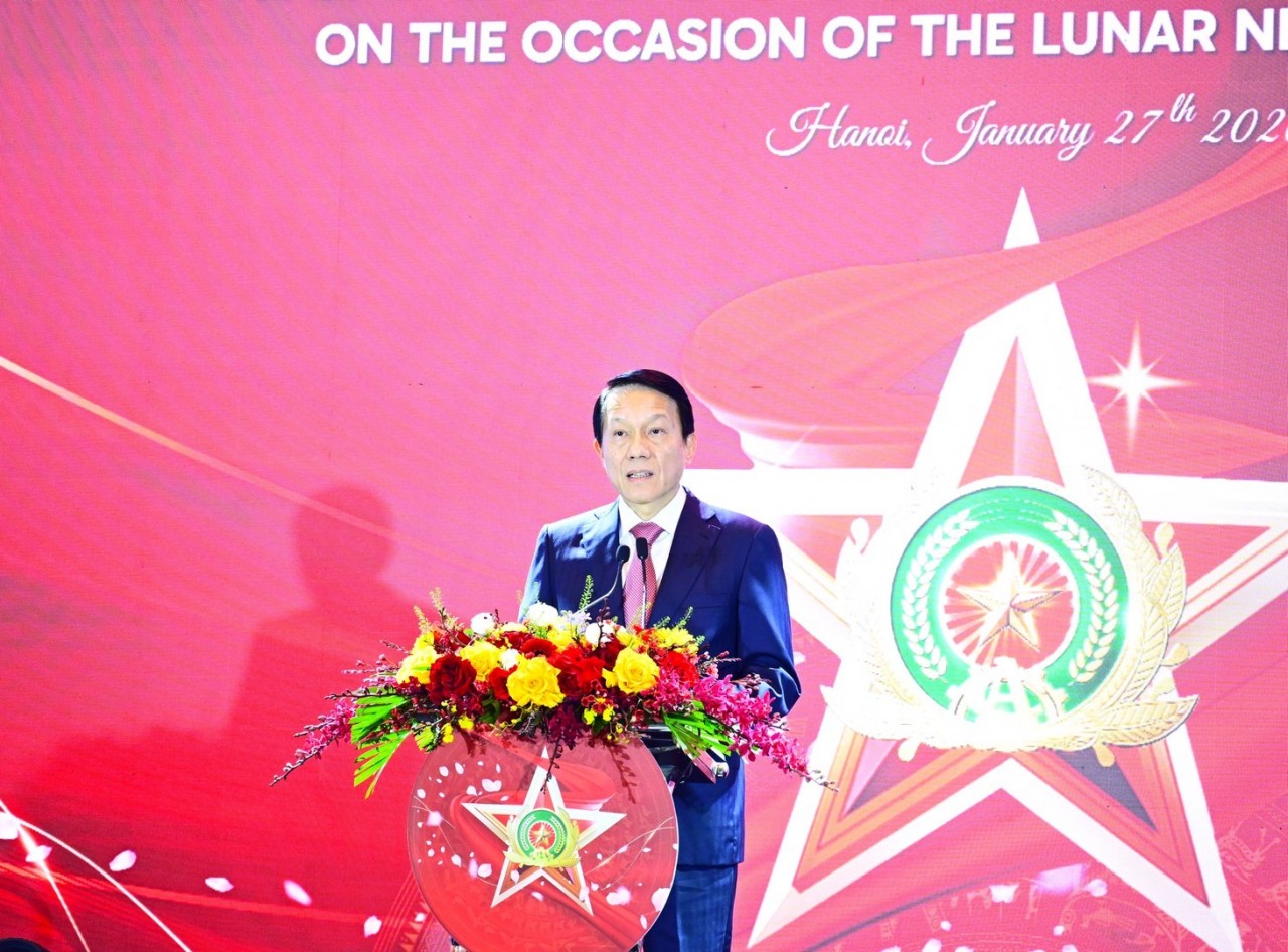 Minister of Public Security Lương Tam Quang speaking at the meeting. (Photo: Ministry of Public Security) Minister of Public Security Lương Tam Quang speaking at the meeting. (Photo: Ministry of Public Security)