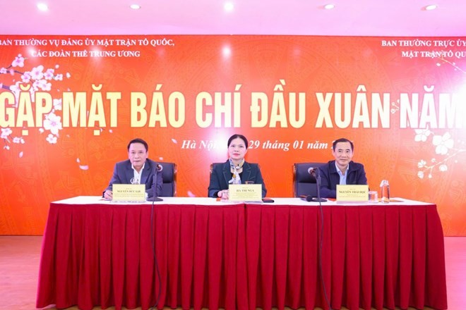 Kết quả hoạt động báo chí nổi bật năm 2025 trong Đảng ủy Mặt trận Tổ quốc, các đoàn thể Trung ương