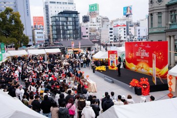 Rộn ràng Tết Việt tại Fukuoka (Nhật Bản)