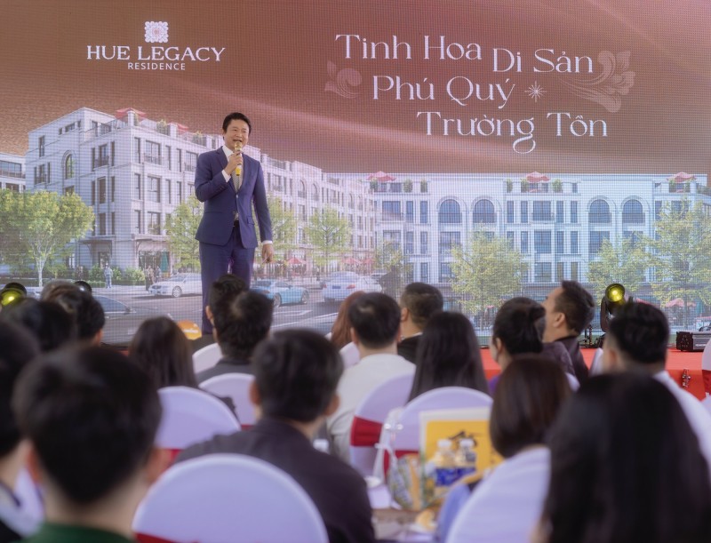 Đại diện chủ đầu tư giới thiệu về dự án Hue Legacy Residence Đại diện chủ đầu tư giới thiệu về dự án Hue Legacy Residence