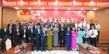 Tỉnh Koh Kong (Vương quốc Campuchia) thăm, chúc tết tỉnh An Giang
