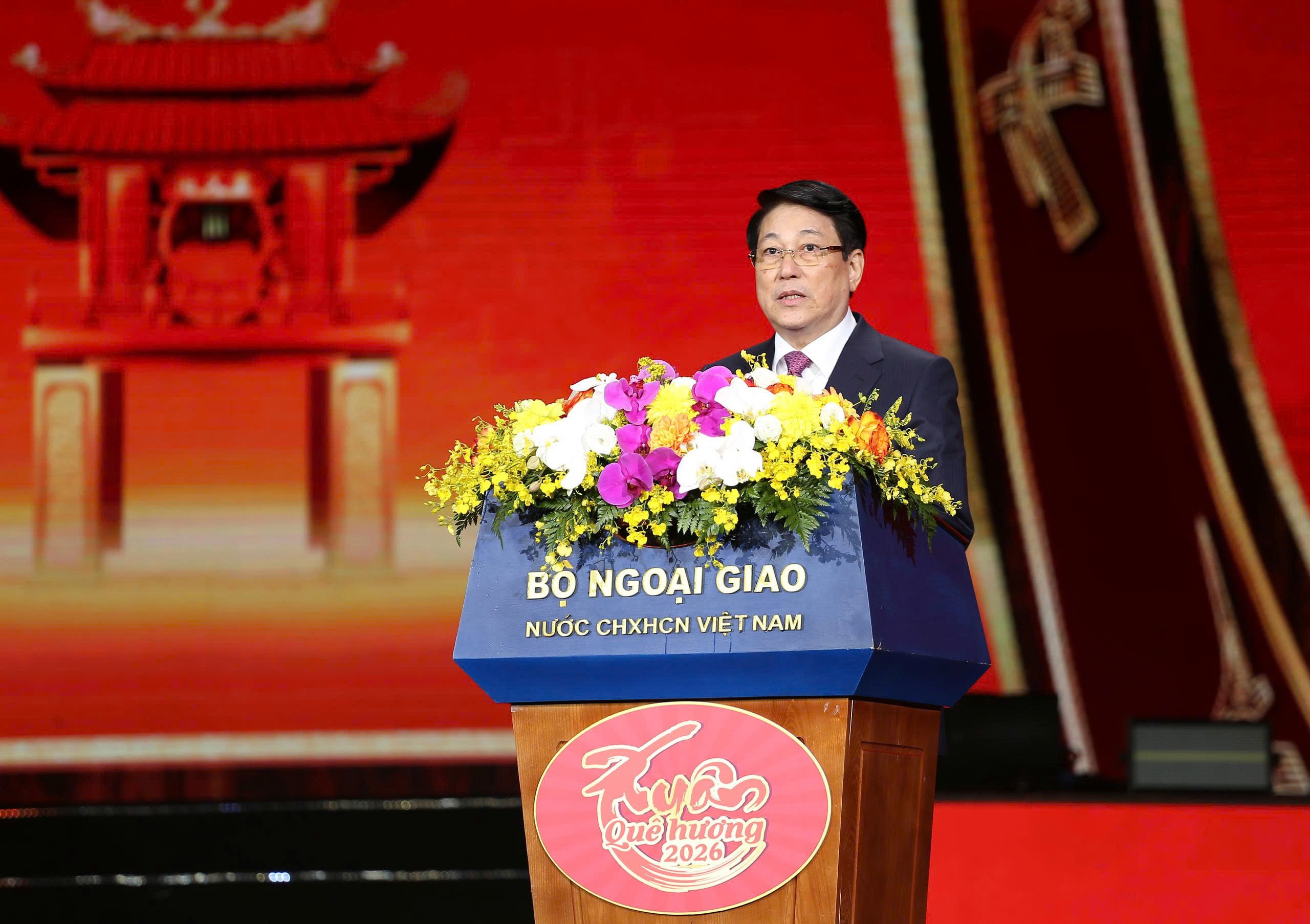Toàn văn phát biểu chúc Tết kiều bào của Chủ tịch nước Lương Cường Toàn văn phát biểu chúc Tết kiều bào của Chủ tịch nước Lương Cường