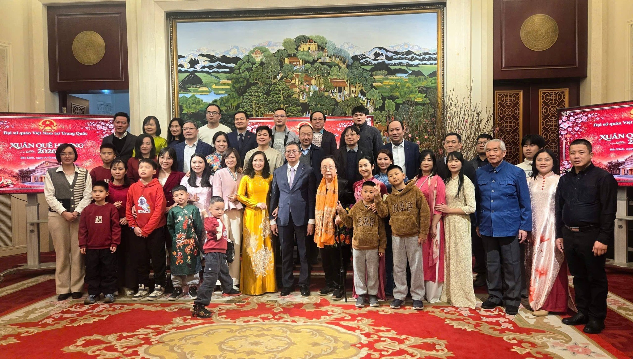 Người Việt Nam tại Trung Quốc cùng đón Xuân Quê hương 2026 Người Việt Nam tại Trung Quốc cùng đón Xuân Quê hương 2026