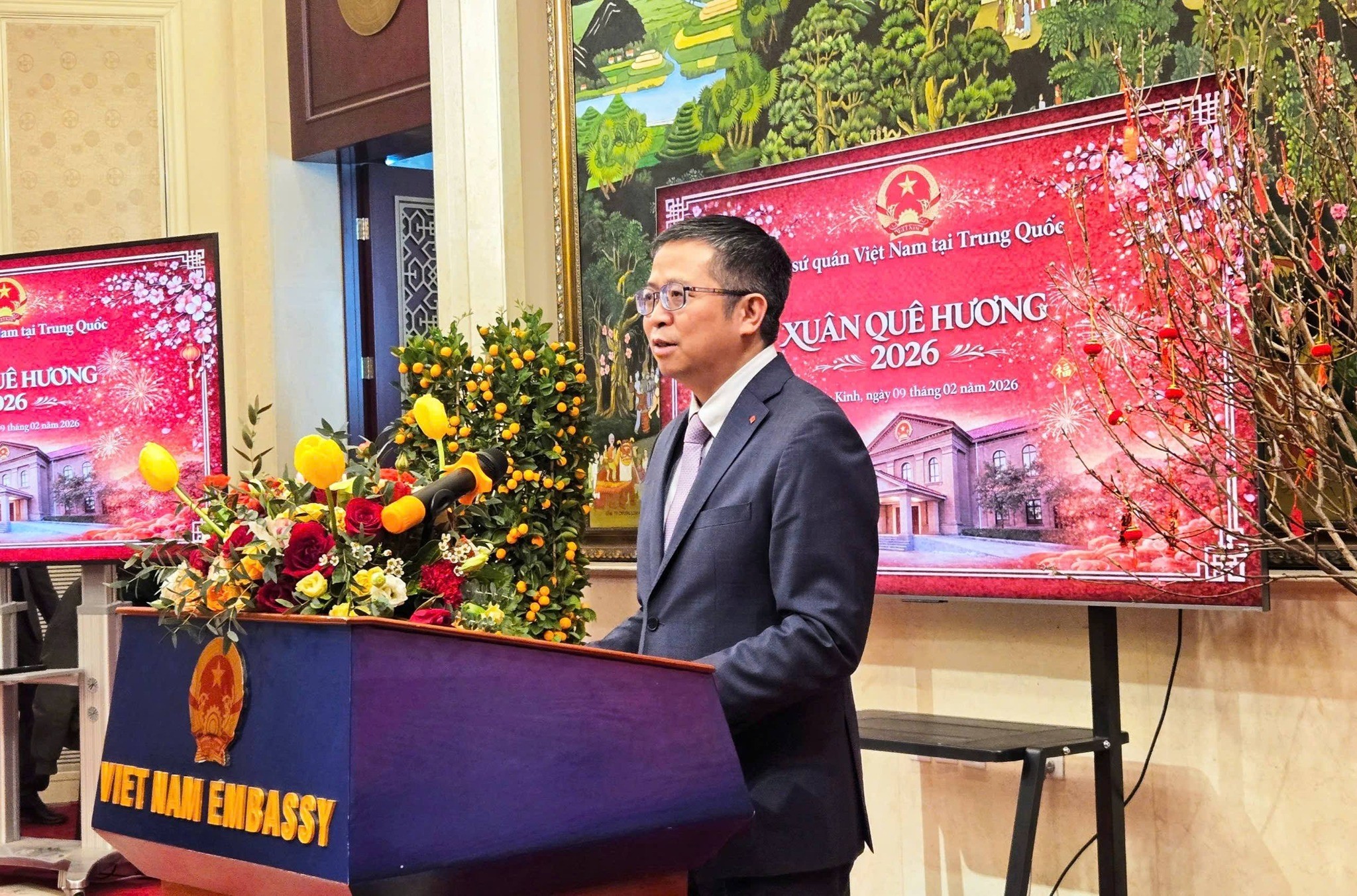Người Việt Nam tại Trung Quốc cùng đón Xuân Quê hương 2026 Người Việt Nam tại Trung Quốc cùng đón Xuân Quê hương 2026