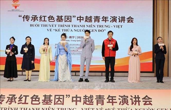 Kế thừa nguồn gene đỏ: Thanh niên Việt - Trung tiếp nối mạch nguồn hữu nghị Kế thừa nguồn gene đỏ: Thanh niên Việt - Trung tiếp nối mạch nguồn hữu nghị