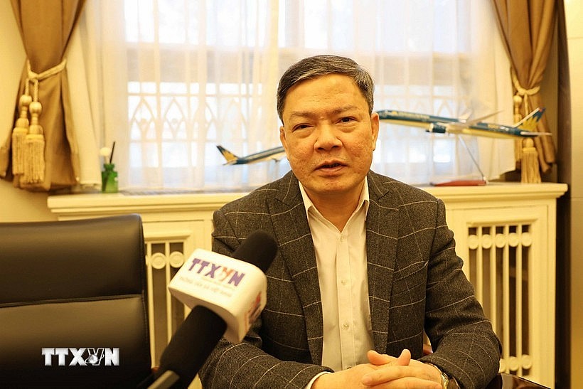 Vietnamese Trade Counsellor in China Nong Duc Lai (Photo: VNA) Vietnamese Trade Counsellor in China Nong Duc Lai (Photo: VNA)
