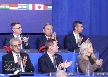 Party General Secretary To Lam Attends Inaugural Meeting of Gaza Board of Peace in US
