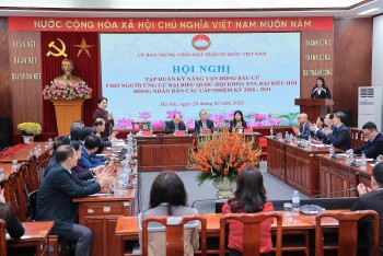 Danh sách người ứng cử đại biểu Quốc hội khóa XVI thuộc khối Mặt trận Tổ quốc Việt Nam