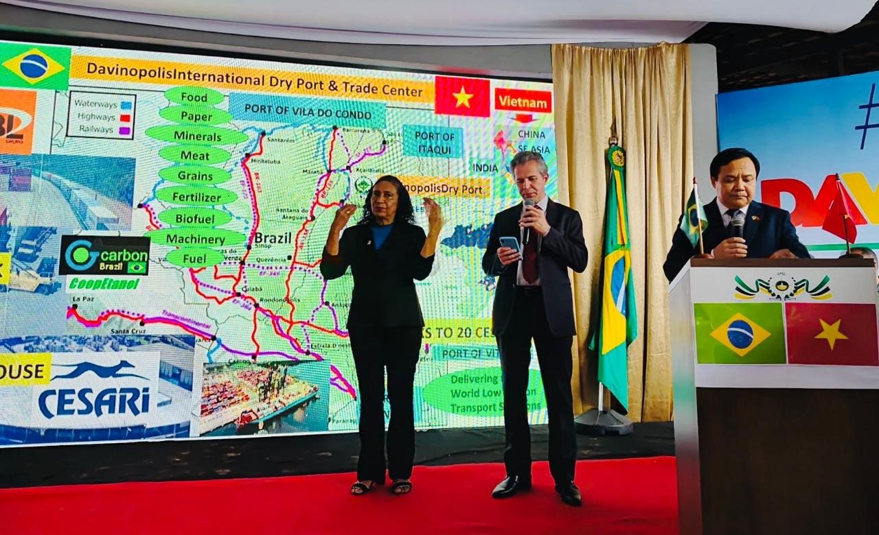 Thúc đẩy hợp tác nông nghiệp, năng lượng sinh học, logistics Việt Nam - Brazil