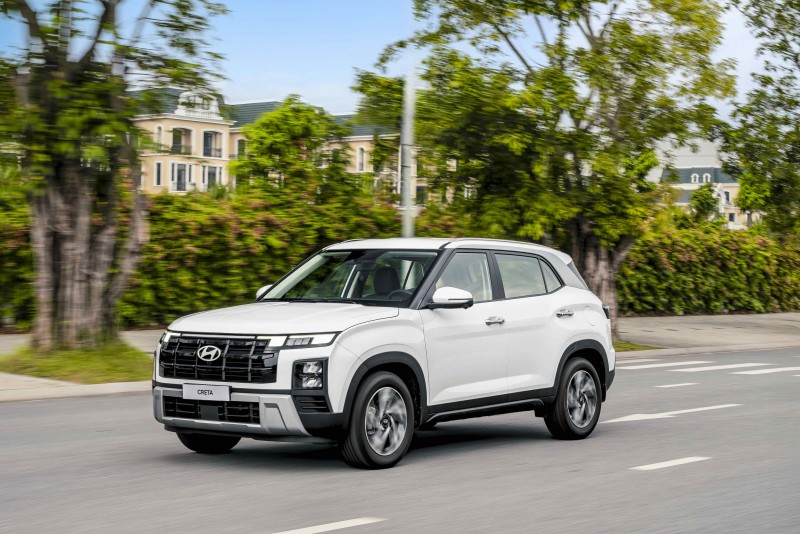 Trong tháng 2/2026, Hyundai Creta là mẫu xe có số lượng bán hàng tốt nhất với doanh số đạt 645 xe Trong tháng 2/2026, Hyundai Creta là mẫu xe có số lượng bán hàng tốt nhất với doanh số đạt 645 xe