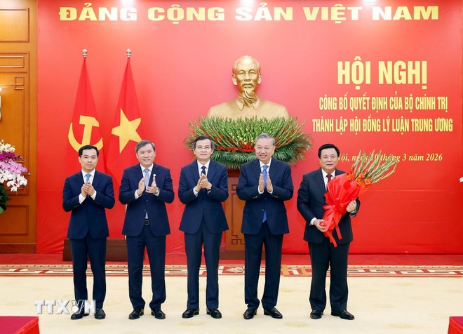 Tổng Bí thư Tô Lâm chủ trì Hội nghị công bố lập Hội đồng Lý luận TW nhiệm kỳ 2026-2031