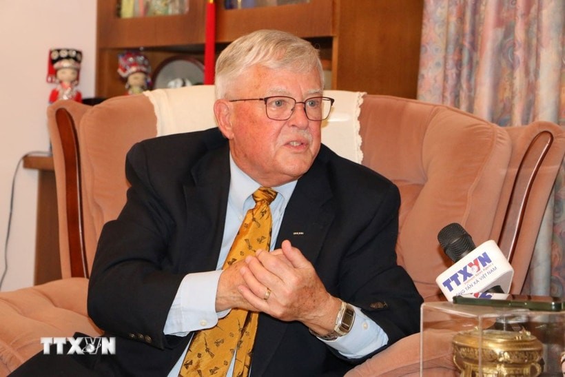 Giáo sư Carl Thayer, thuộc Học viện Quốc phòng Australia, Đại học New South Wales. Ảnh: Giáo sư Carl Thayer, thuộc Học viện Quốc phòng Australia, Đại học New South Wales. Ảnh: