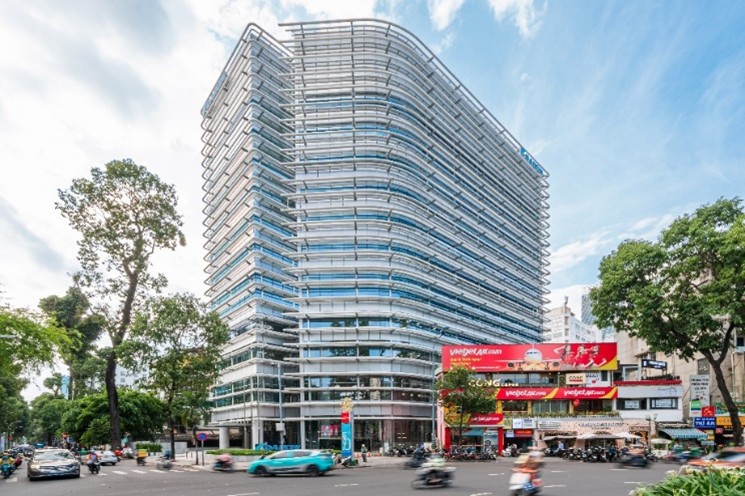 Daikin Air Tower – tòa nhà trụ sở mới của Daikin tại Việt Nam (Ảnh do Shimizu Corporation cung cấp)