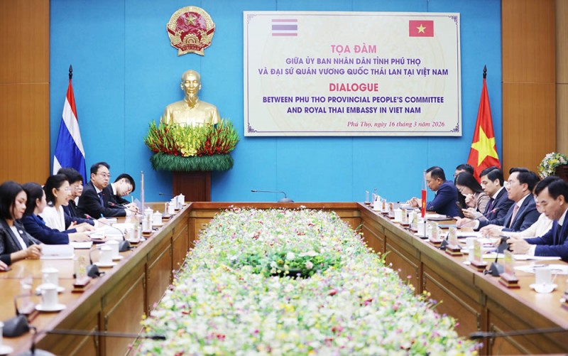 Phú Thọ - Thái Lan: phát triển kinh tế thương mại, du lịch Phú Thọ - Thái Lan: phát triển kinh tế thương mại, du lịch